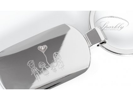 Personalizovaná klíčenka pro muže