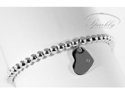 Symbolický personalizovaný šperk s možností rytí jména, data či iniciál.