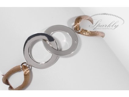 Náramek s možností gravírování do kruhu, vytvořený podle vašich slov, dat a vzpomínek.