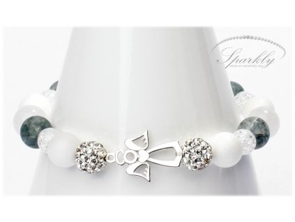 Personalizovaný korálkový náramek z minerálů