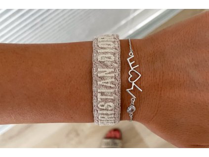 Personalizovaný náramek s počátečními písmeny