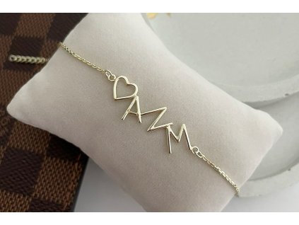 Personalizovaný náramek ze zlata – šperk s vaším vlastním příběhem
