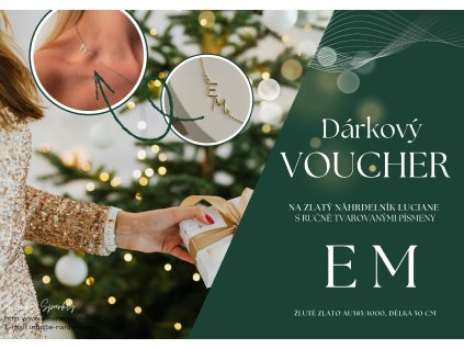 Dárkový voucher na konkrétní šperk