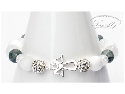 Personalizovaný korálkový náramek z minerálů