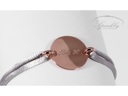 Elegantní dámský personalizovaný šperk s možností vlastního textu nebo obrázku.