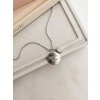 Stříbrný náhrdelník s iniciály