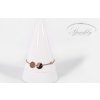 Personalizovaná rosegold náramek s gravírem na přání