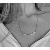 Stříbrný náhrdelník Smile Audrey