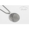 Personalizovaný náhrdelník Cleo s vlastním otiskem prstu