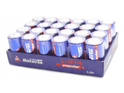 Baterie typu C balení 24ks
