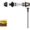 High Resolution audio sluchátka do uší s mikrofonem YHP 405 GD