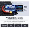 2s 80C 5200 mAh