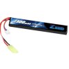 Airsoft 1300mAh 7,4V 25C 9,62Wh