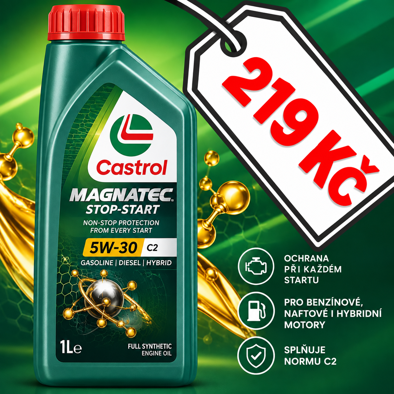 Castrol Magnatec Stop Start C2 5W30