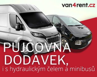 Banner půjčova dodávek