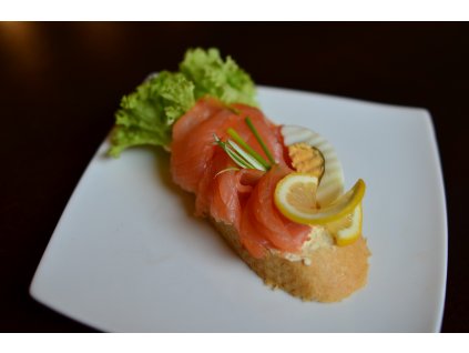 Chlebíček Lososový