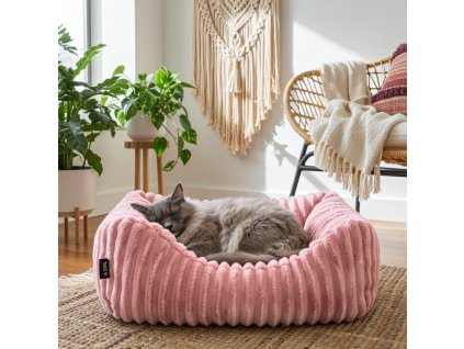 Plyšový pelíšek pro kočku BELLA