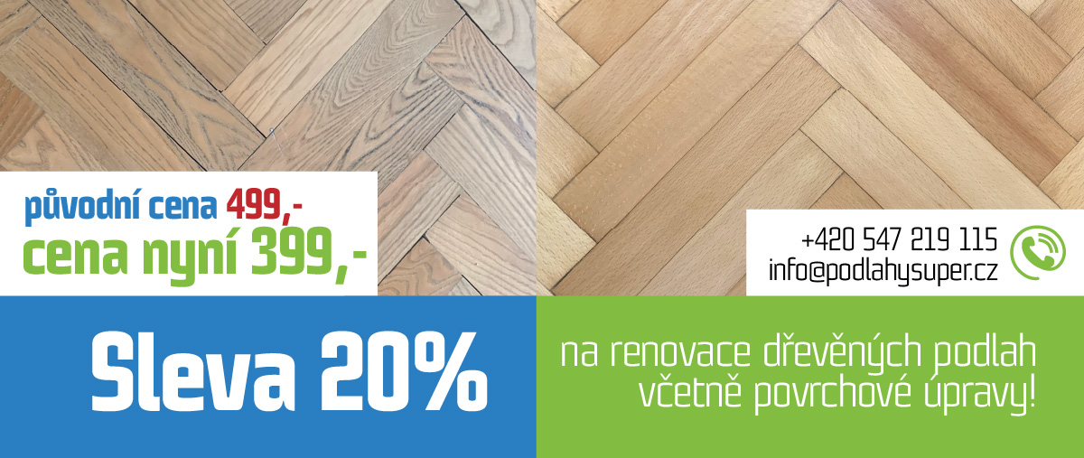 Renovace parket