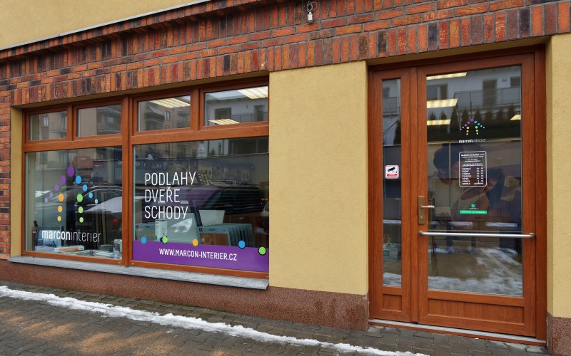 Prodejna Brno – mapa