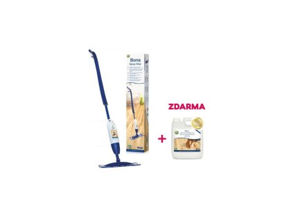 BONA SPRAY MOP PRO DŘEVĚNOU PODLAHU + 4L ČISTIČE ZDARMA