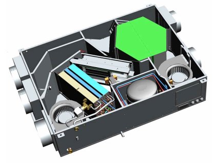 Rekuperační jednotka DEUCLIMA-VMC 300S s kompresorem