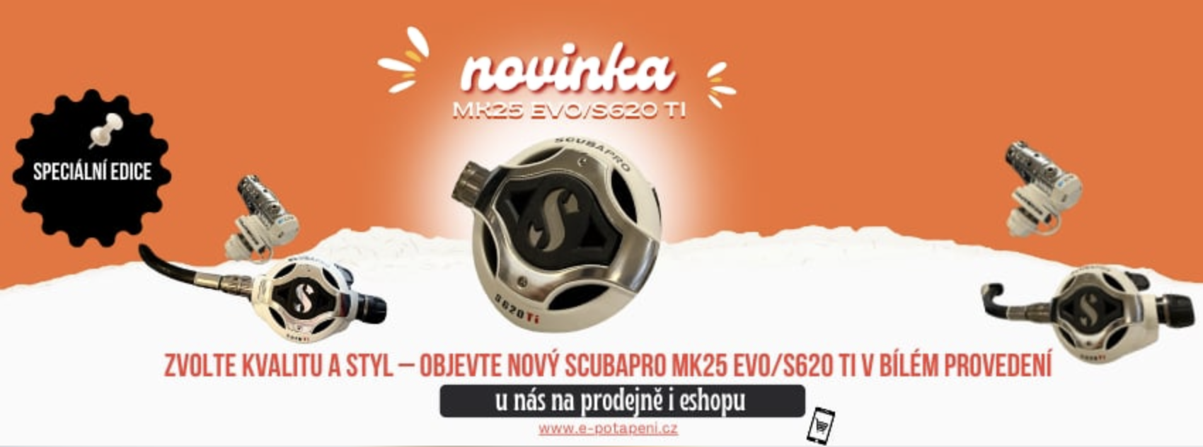 MK25 EVO DIN 300/S620 Ti White / S270 octopus