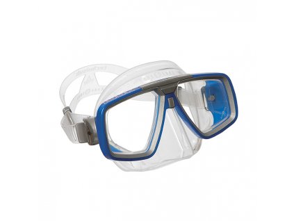 l aqua lung tauchmaske look clear blue