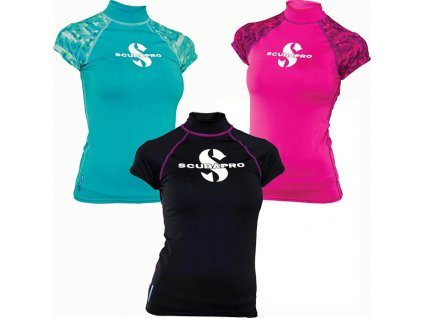 scubapro rash guard upf 50 ss lady