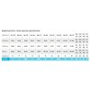 BARE Wetsuits Ladies EVOKE NIXIE LIMITED EDITION size chart