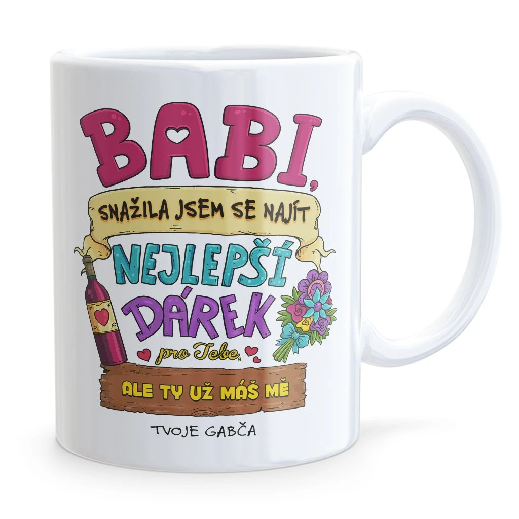 Keramický hrnek s potiskem