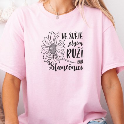Buď slunečnicí light pink original