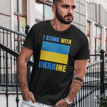 Dámské / Pánské tričko - I stand with Ukraine