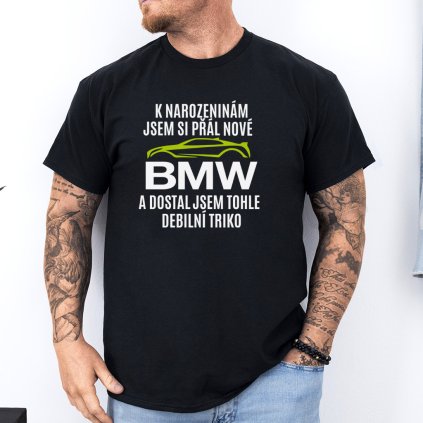 bmw on na černé black original