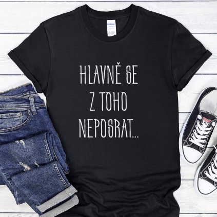 Hlavně se z toho neposrat black inverted