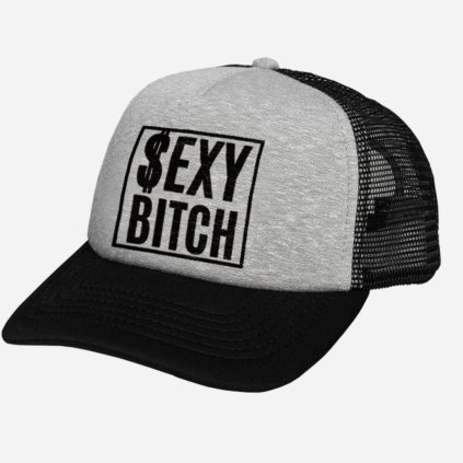 Kšiltovka SexyBitch Trucker Grey
