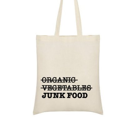 Plátěná taška - Junke Food