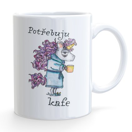 hrnecek bile mockup potrebuji kafe