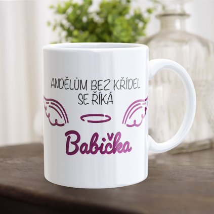 Hrneček Andělé bez křídel-babička pure