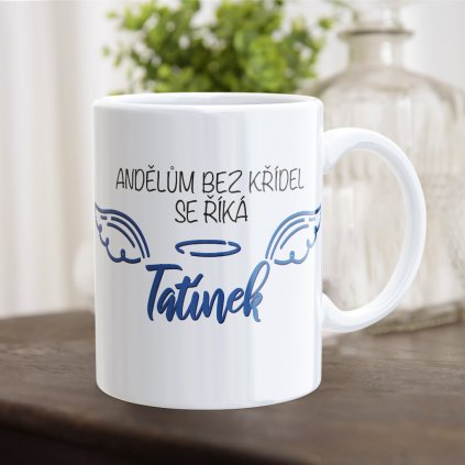 Hrneček Andělé bez křídel-tatínek Pure