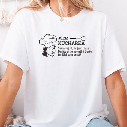 kucharka blazen white original