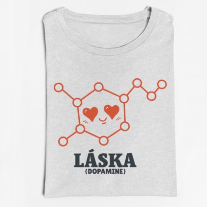 Dámské tričko Láska (molekula)