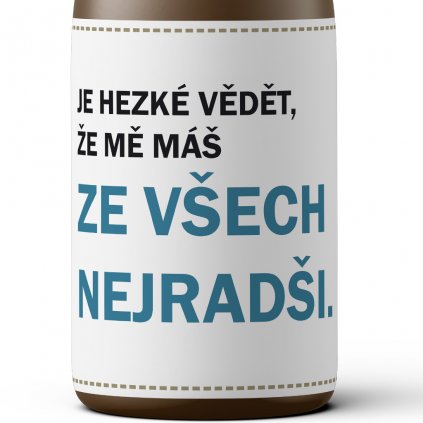 Dárkové pivo Je hezké vědět