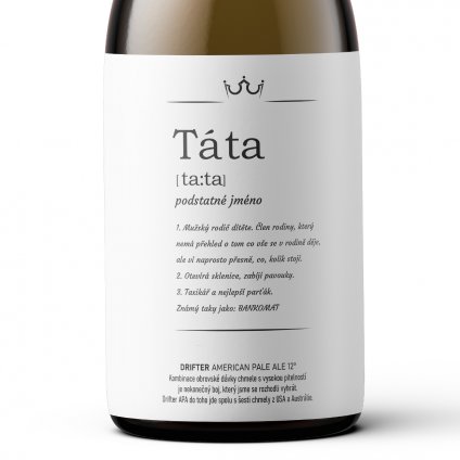 Dárkové pivo Dictionary definition - Táta