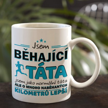 běhající táta