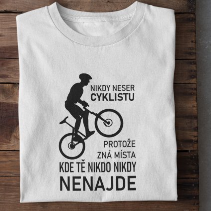 Nikdy neser cyklistu