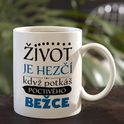 život je hezčí běžec