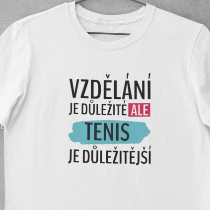 Vzdělání je důležité tenis