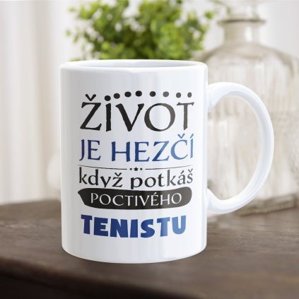 hrnecek život je hezčí tenista