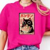 liyue4461 T shirt design featuring a cute black cat eating rame 5d2b1134 1479 48a4 9ed4 04d16b9fe9a0 fuchsia original