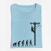 Pánské tričko pro elektrikáře Evoluce